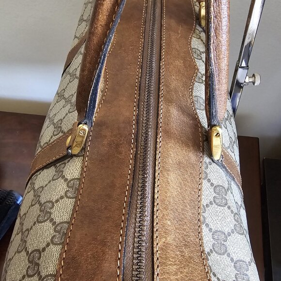 Authenticated Gucci Boston Handbag/Carryon ~ EVC ~ Vintage - Picture 5 of 16